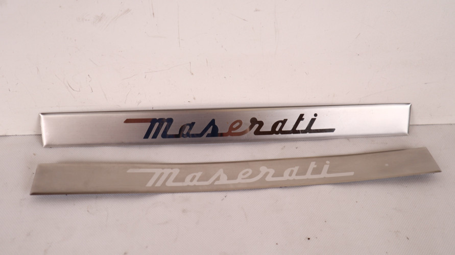 MASERATI GHIBLI 14- OSŁONY NAKŁADKI PROGU