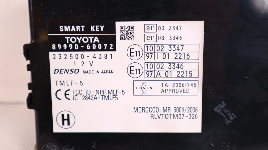 TOYOTA LAND CRUISER 200 MODUŁ SMAR KEY 89990-60072