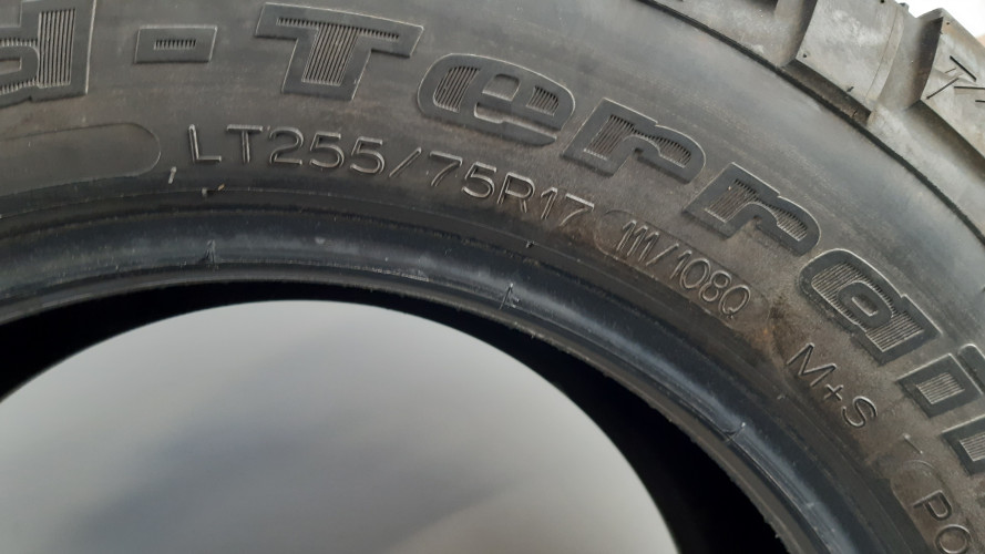 OPONY BFGOODRICH ALL TERRAIN T/A 255/75R17