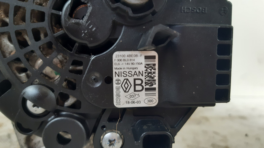 NISSAN QASHQAI J11 1.2 ALTERNATOR 4BE0B-F