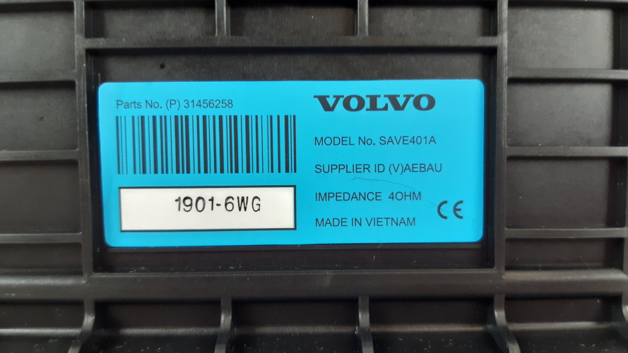 VOLVO XC90 II GŁOŚNIK SUBWOOFER 31456258