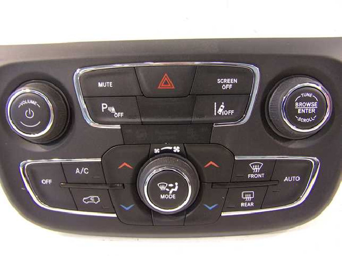 JEEP COMPASS II 17- PANEL KLIMATYZACJI P6TM19DX9AA