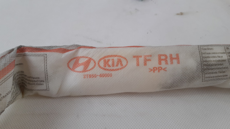 KIA OPTIMA III 11- KURTYNA AIRBAG PRAWY 2T850-40000