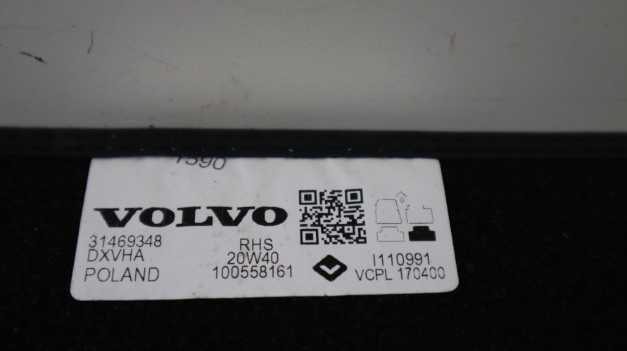 TYLNE DYWANIKI PODŁOGOWE DO VOLVO XC40 31469348