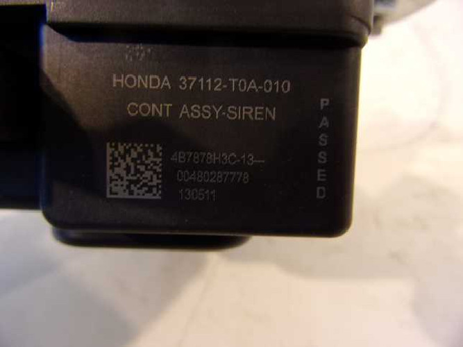 HONDA CR-V IV 12- SYRENA ALARMU 37112-T0A-010