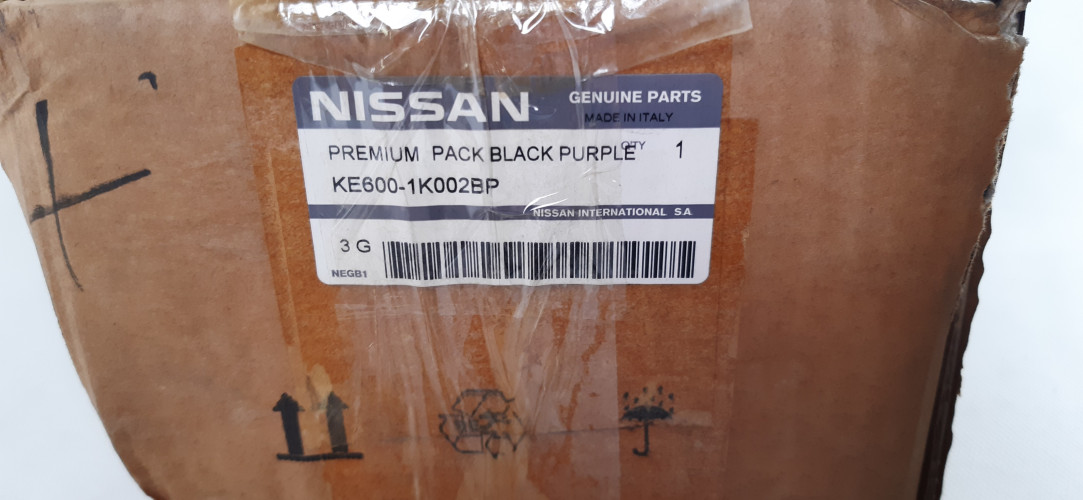 NISSAN JUKE F15 PAKIET STYLISTYCZNY BLACK PURPLE KE600-1K002BP