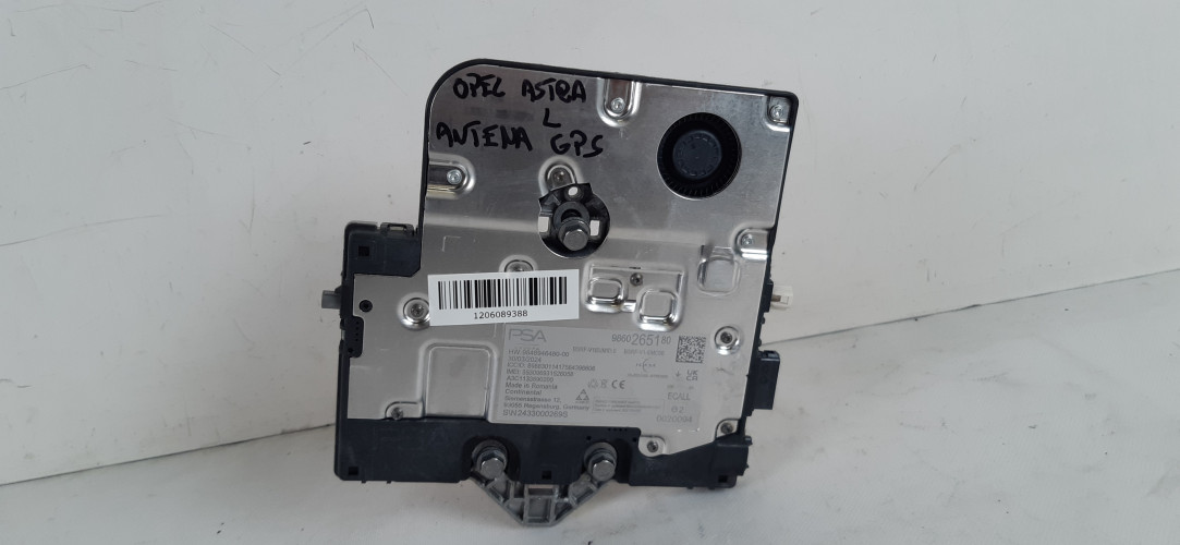 OPEL ASTRA L ANTENA GPS 9860265180