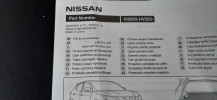 NISSAN QASHQAI J11 MATA PEŁNA OCHRONNA BAGAŻNIKA KS965-HV5E0