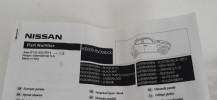 NISSAN JUKE F15 LISTWY OZDOBNE ZDERZAKA PRZÓD KE600-BV009XX