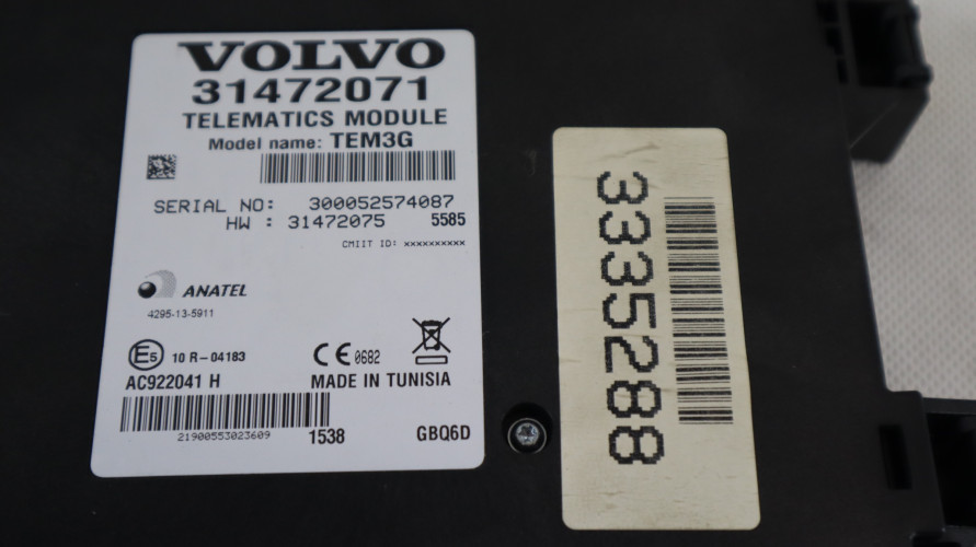 VOLVO V40 II MODUŁ TELEMATYKI 31472071